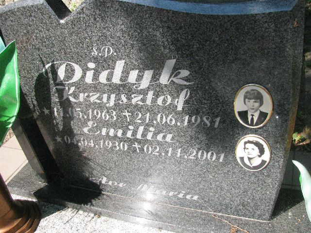 Grób EMILIA DIDYK