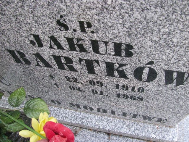 Grób Jakub Bartków