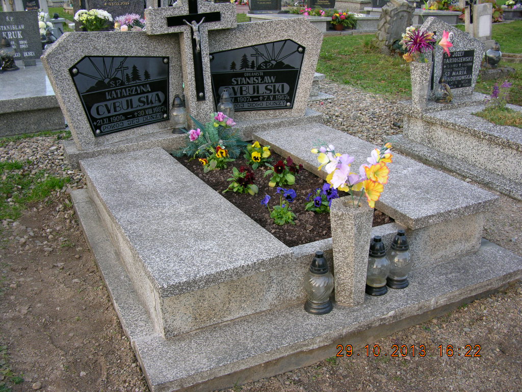 Grób Stanisław Cybulski