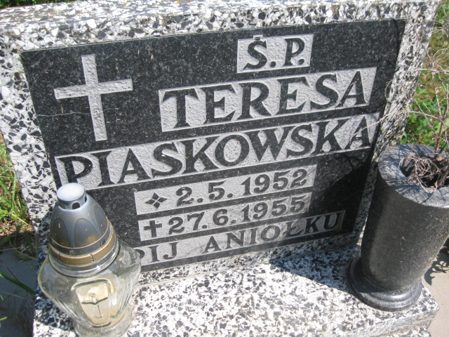Teresa PIASKOWSKA 1952 Kotliska - Lwówek Śląski - Grobonet - Wyszukiwarka osób pochowanych