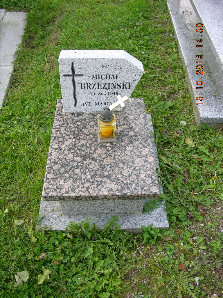 Michał Brzeziński 1964 Kotliska - Lwówek Śląski - Grobonet - Wyszukiwarka osób pochowanych